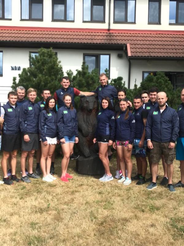 Казахстанские биатлонисты проводят сборы в Эстонии