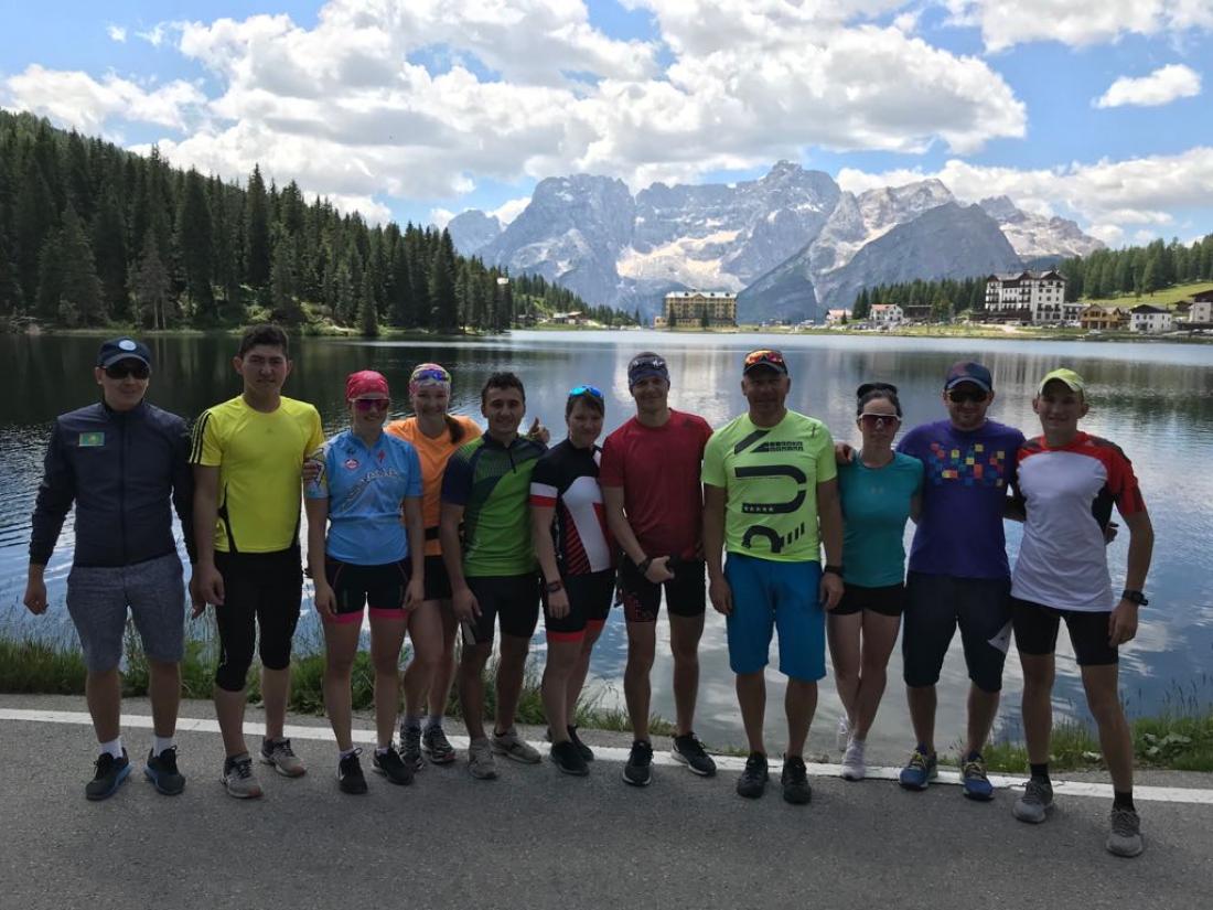 Казахстанские биатлонисты проводят сборы в Австрии