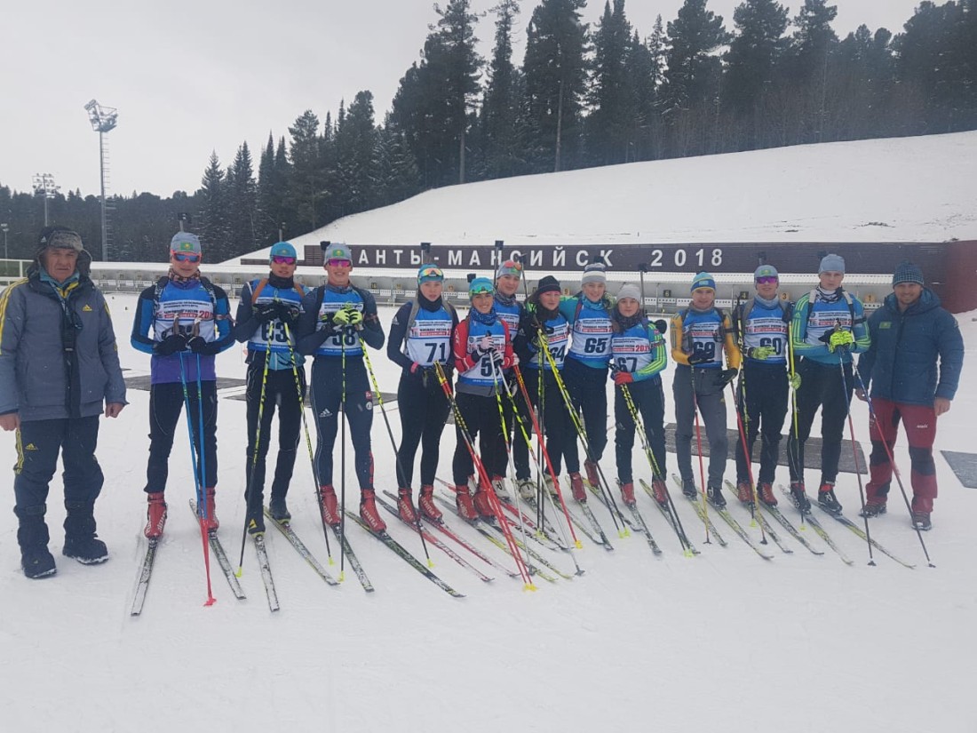 Юниорская сборная по биатлону завершила сборы в Ханты-Мансийске Юниорская сборная по биатлону завершила сборы в Ханты-Мансийске
