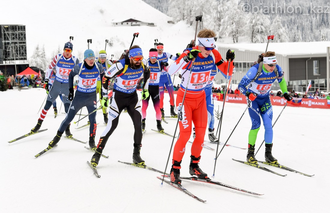 Сборная Казахстана заняла 22 место в мужской эстафете