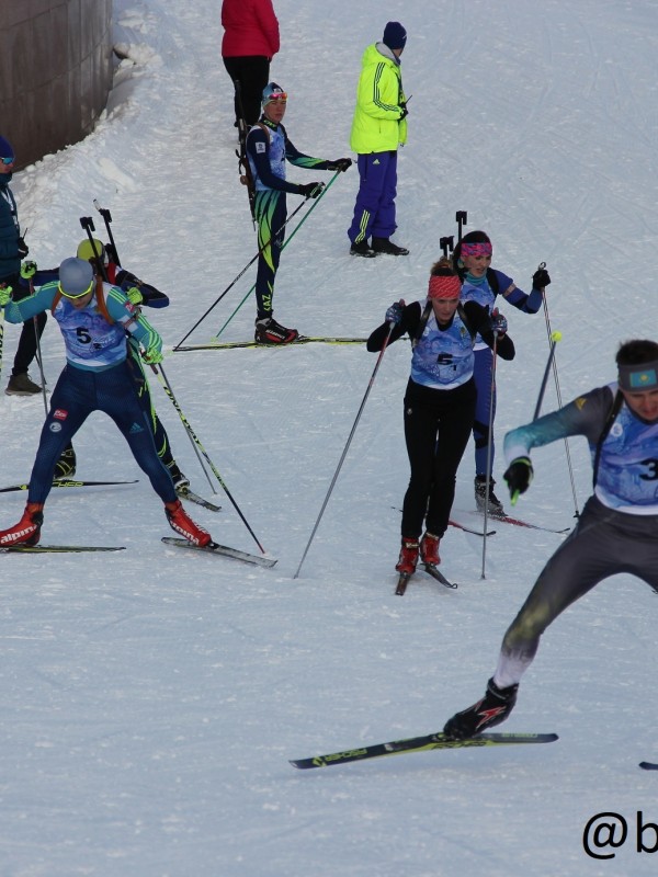 Завершилась одиночная микст эстафета в рамках Чемпионата Казахстана по биатлону