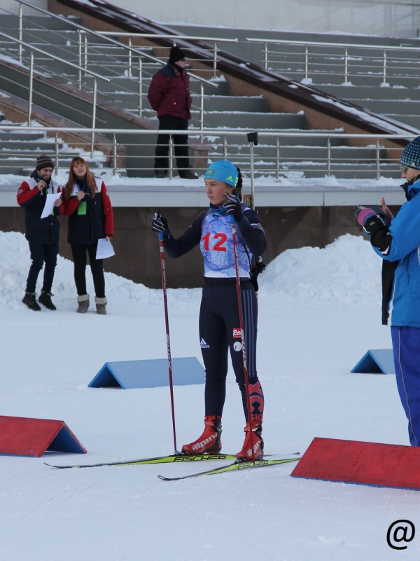 Результаты спринта среди девушек ЮЧРК2019