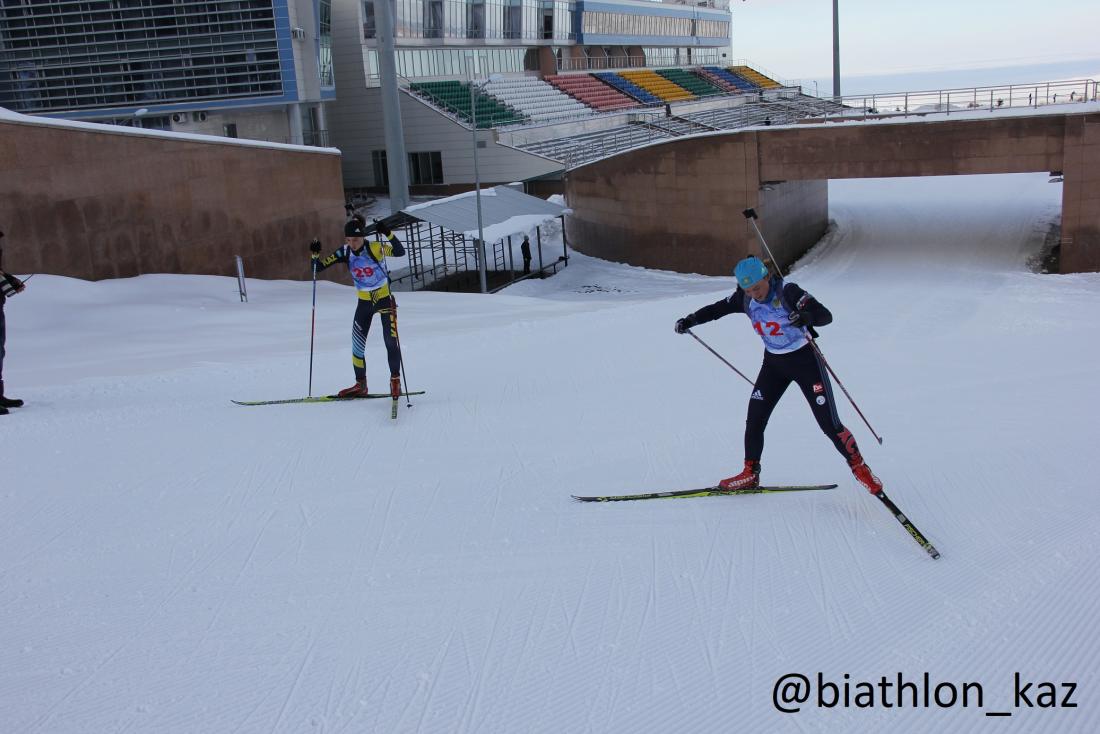 Результаты гонки преследования среди девушек ЮЧРК