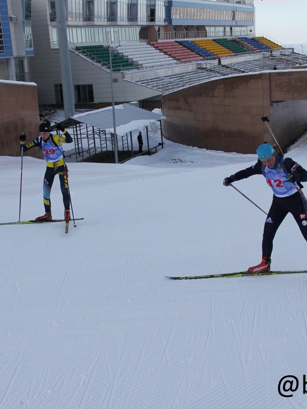 Результаты гонки преследования среди девушек ЮЧРК