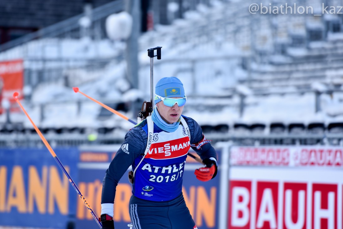 Роман Еремин стал 28м в спринте Рупольдинга