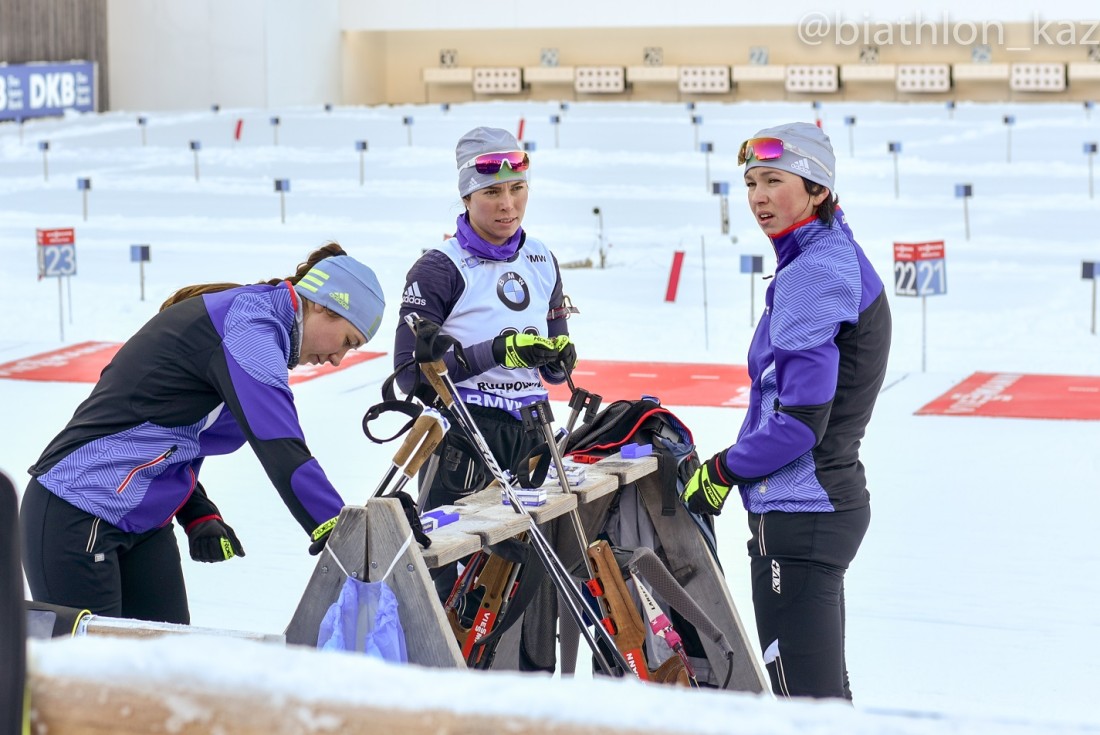 Завершился женский спринт немецкого Рупольдинга