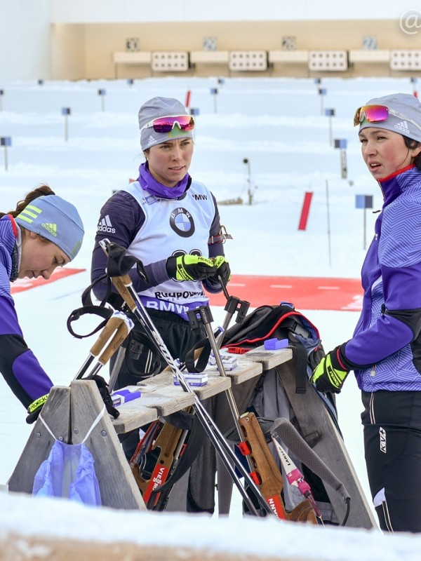 Завершился женский спринт немецкого Рупольдинга