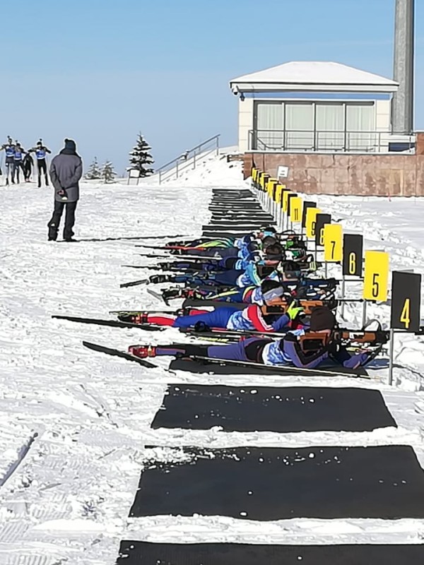 По итогам Чемпионата Казахстана по биатлону команда из ВКО оказалась на первом месте