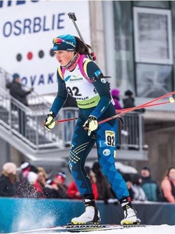 Результаты гонки преследования среди девушек ЮЧМ2019