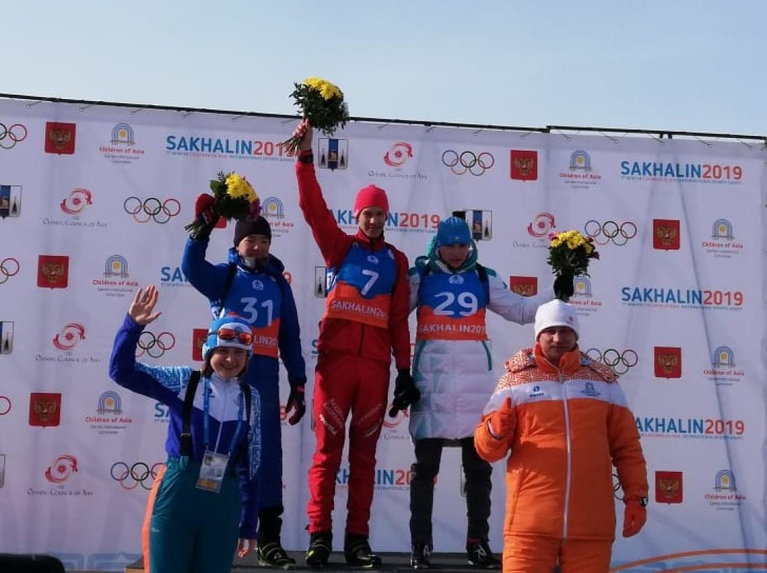 Еще две медали в копилку Казахстана принесли юные биатлонисты на играх «Дети Азии»