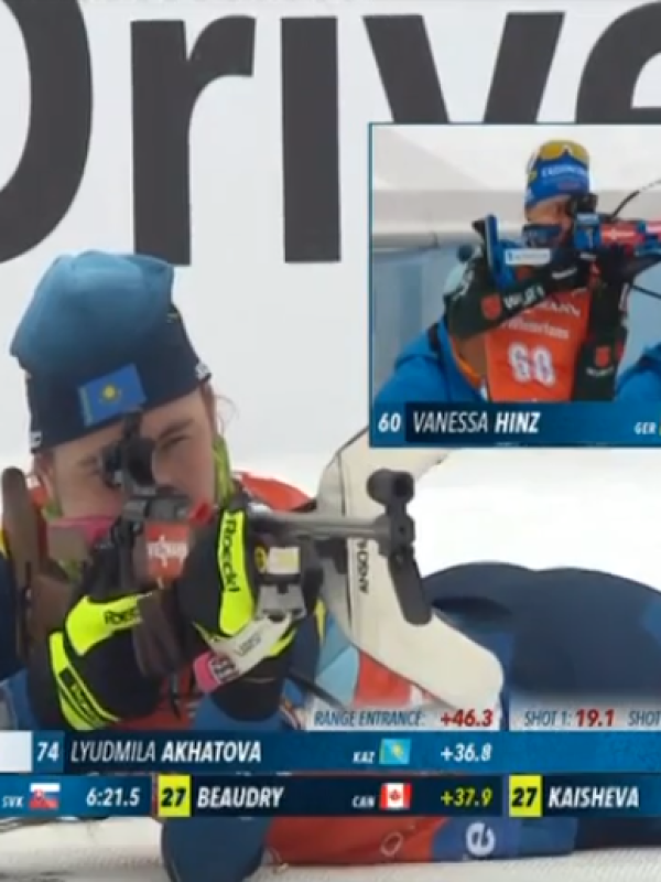 Результаты женский спринт, восьмой этап Кубка Мира