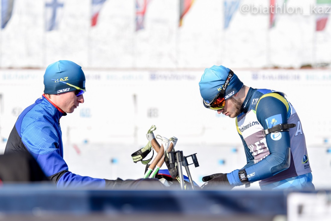 Мужчины сборной Казахстана не прошли квалификационную гонку суперспринта Кубка IBU