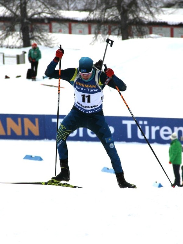 Роман Еремин прошел в гонку преследования Чемпионата Мира в шведском Эстерсунде