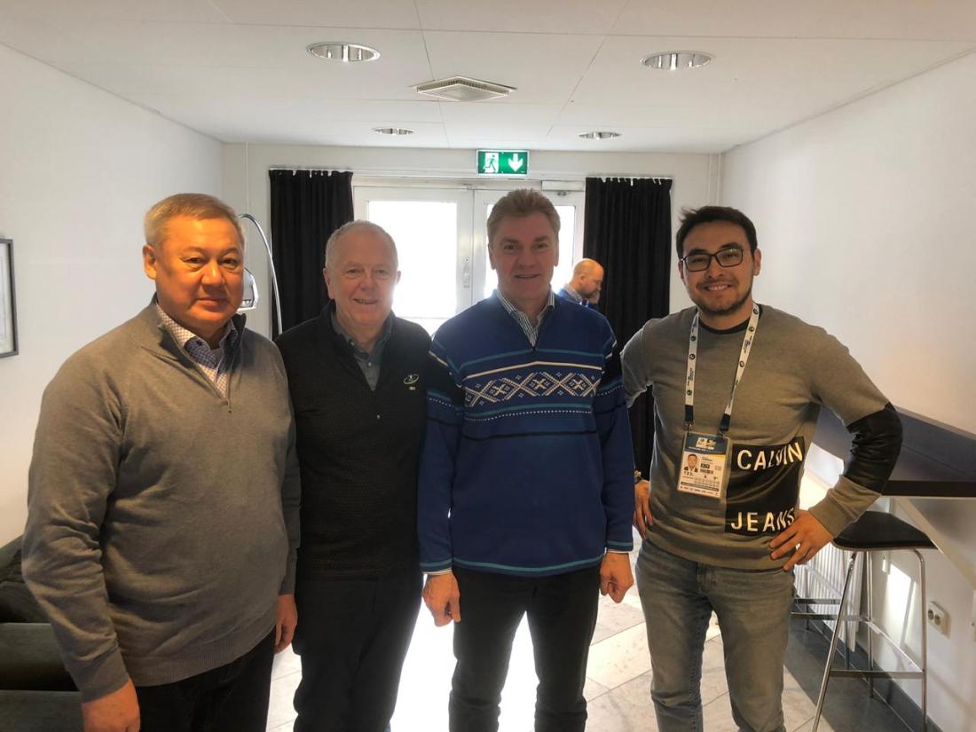 Встреча на высоком уровне: Президент Союза Биатлонистов Казахстана встретился с Президентом IBU