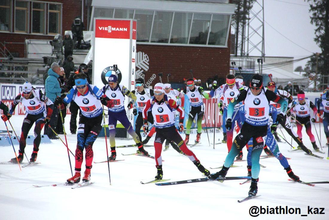В мужской эстафете Казахстан технически стал 25-м, но превысил отставание на круг