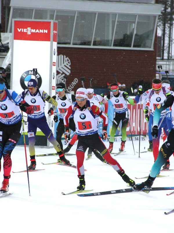 В мужской эстафете Казахстан технически стал 25-м, но превысил отставание на круг