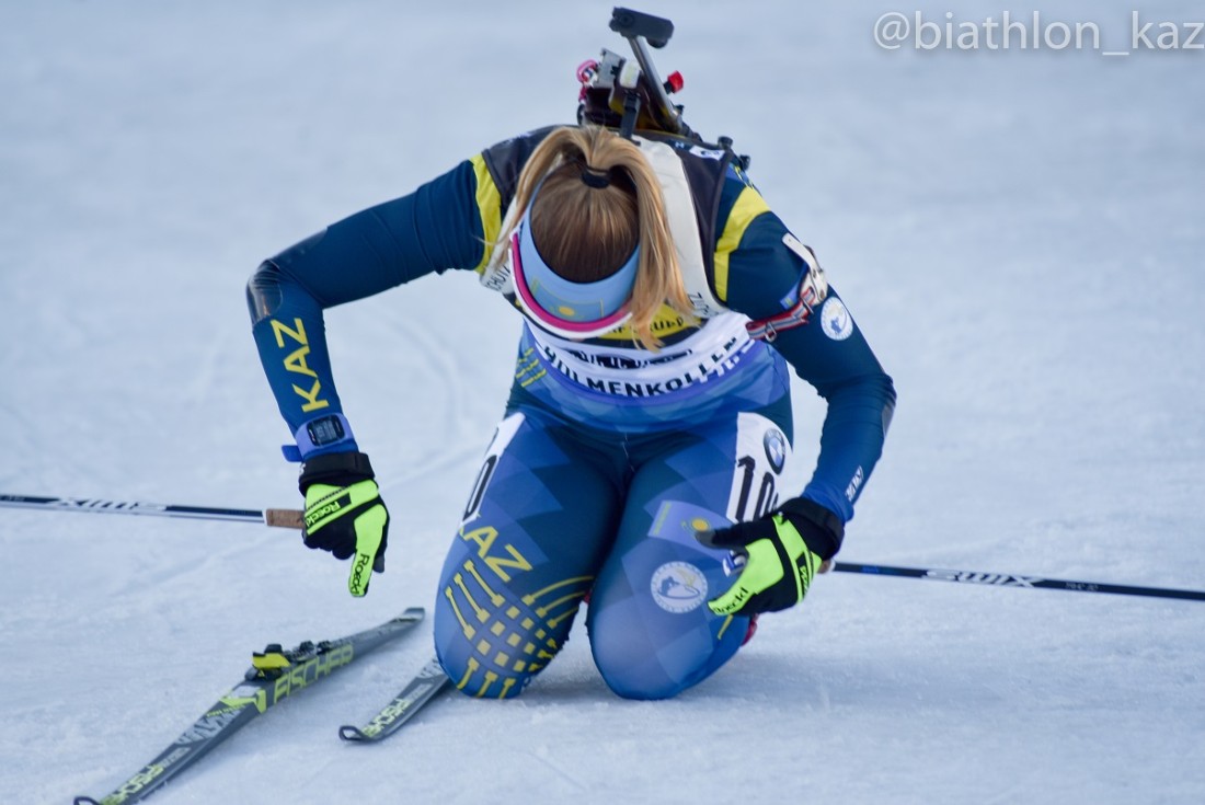 Кубок мира закончен для биатлонисток сборной Казахстана.