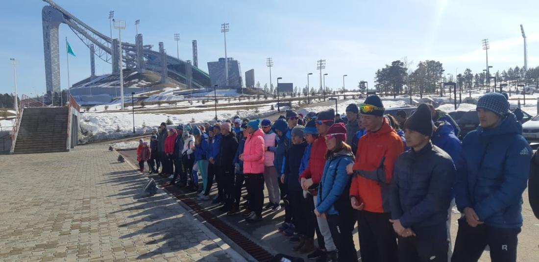 По общекомандному зачету Чемпионата РК по биатлону пока лидирует ВКО область