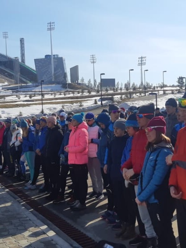 По общекомандному зачету Чемпионата РК по биатлону пока лидирует ВКО область