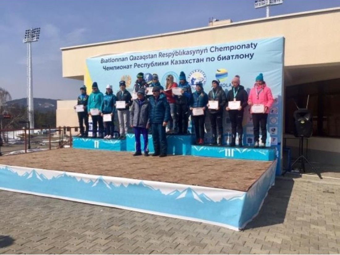 Результаты: завершительная гонка Чемпионата РК по биатлону