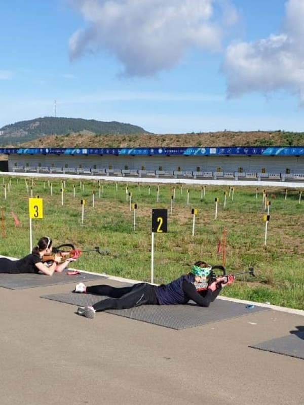 Национальная сборная РК по биатлону проводит сборы в Щучинске