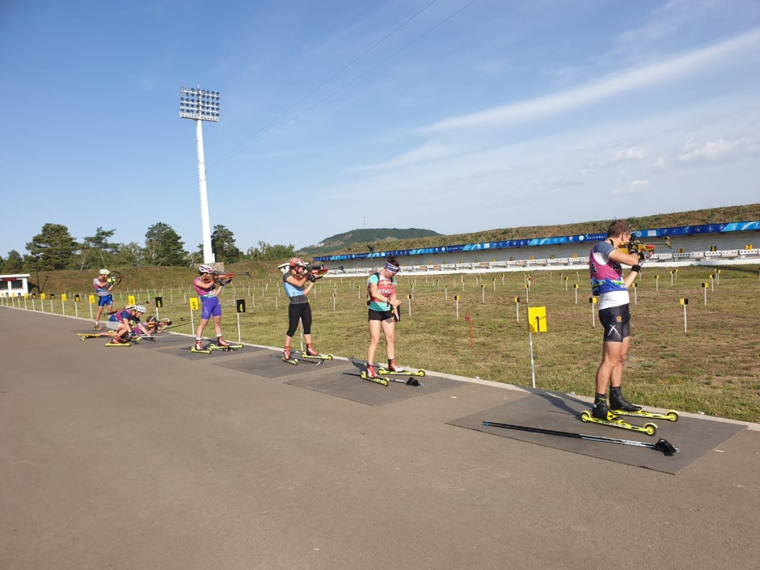 Национальная сборная РК по биатлону проводит очередные сборы в Щучинске