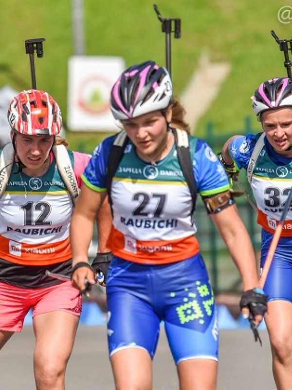 Результаты гонки преследования среди юниорок ЛЧМ Раубичи