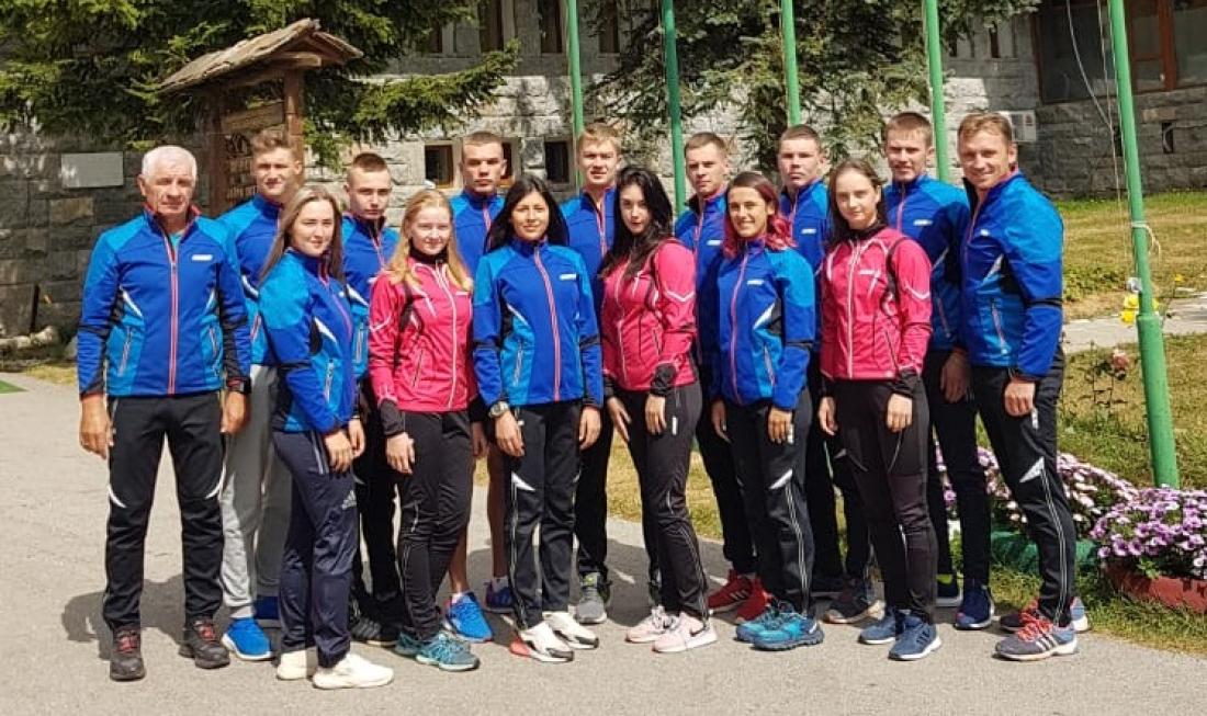 Юниорская сборная РК по биатлону проводит УТС в Болгарии
