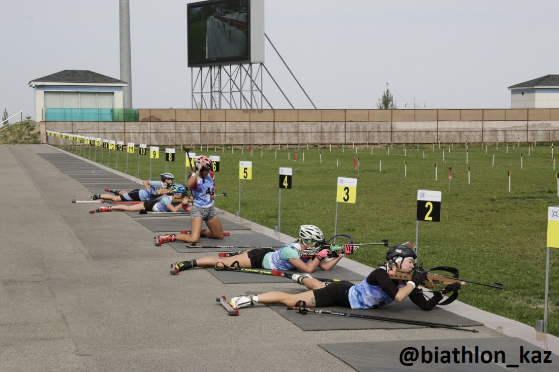 Результаты эстафетных гонок Второго этапа Чемпионата РК по летнему биатлону