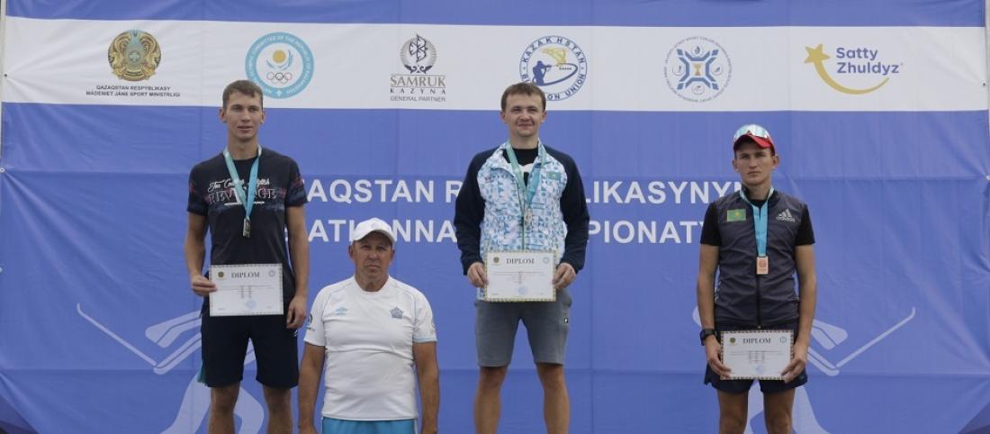 Данил Белецкий стал лучшим с масс-старте среди юниоров Летнего Чемпионата РК по биатлону