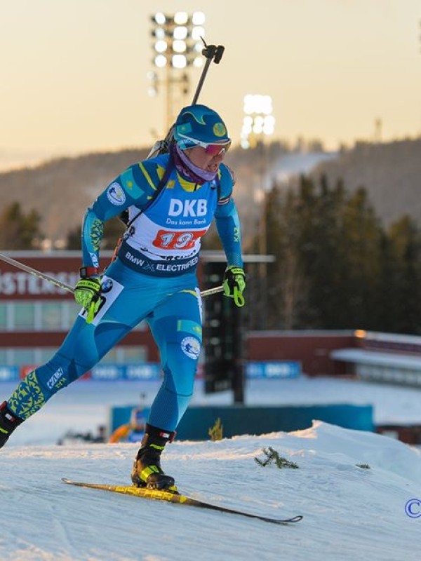 Сборная Казахстана стала 16й в женской эстафете Второго этапа кубка Мира в Хохфильцене