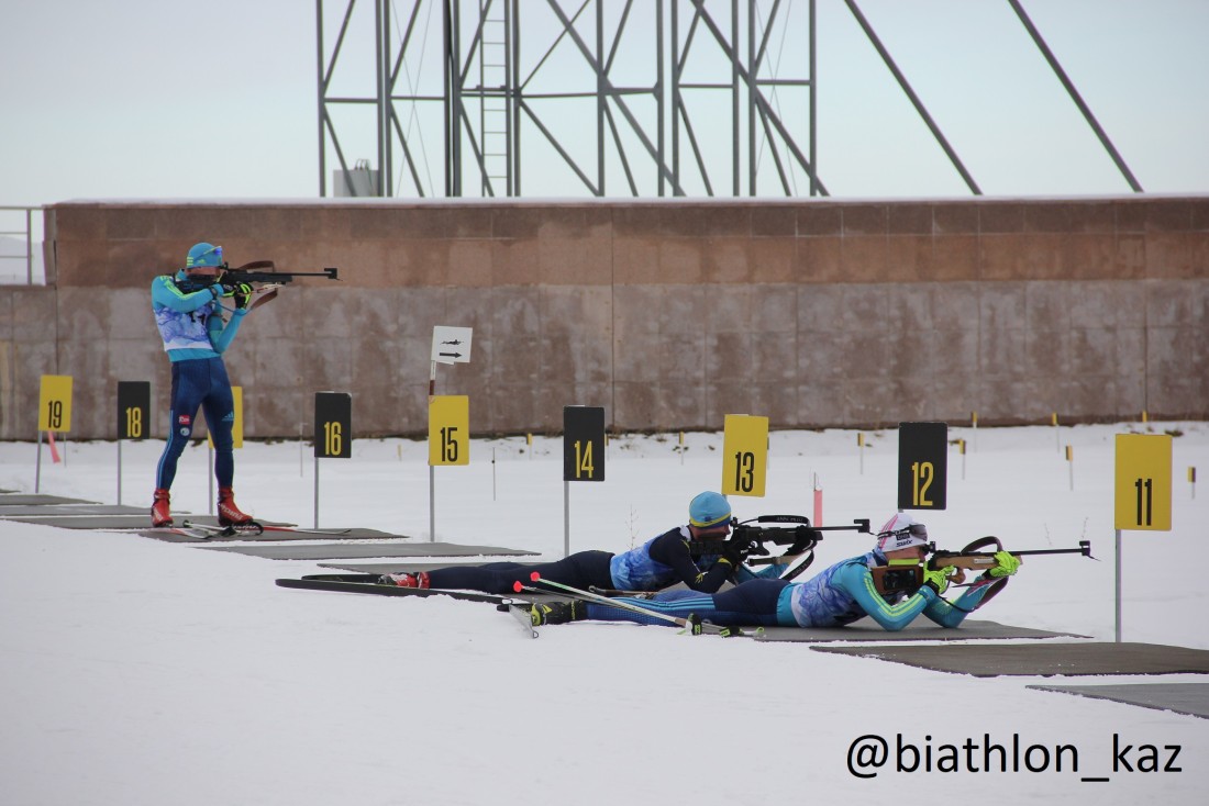 Результаты спринта мужской половины Чемпионата РК по биатлону в Алматы