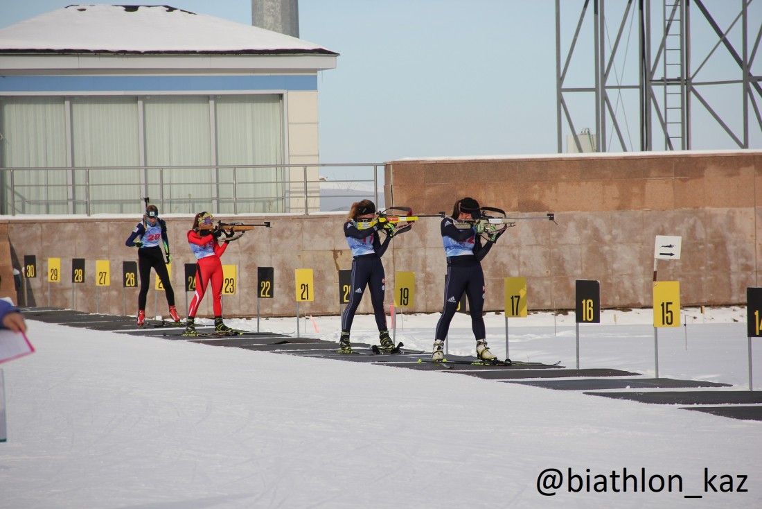 Результаты спринта женской половины Чемпионата РК по биатлону в Алматы Результаты спринта женской половины Чемпионата РК по биатлону в Алматы