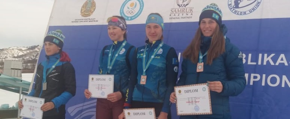Результаты пасьюта женской половины Чемпионата РК по биатлону