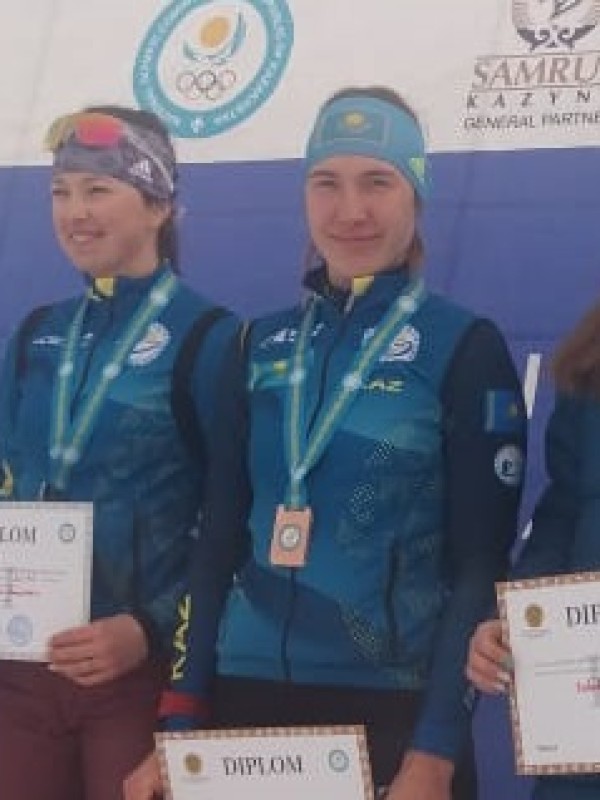 Результаты пасьюта женской половины Чемпионата РК по биатлону