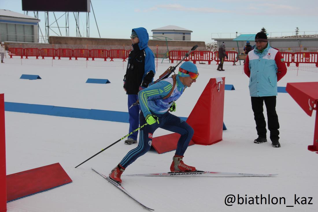 Результаты гонки преследования первого этапа Кубка РК по биатлону