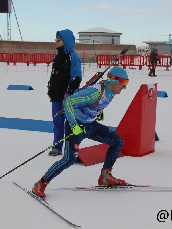 Результаты гонки преследования первого этапа Кубка РК по биатлону
