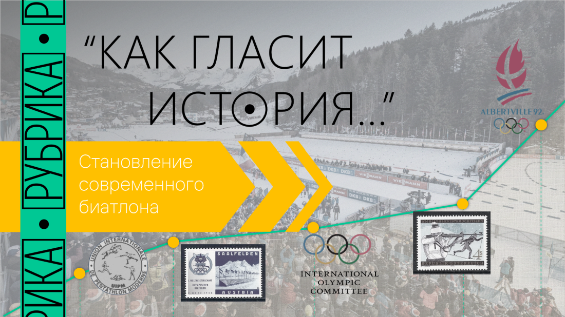 Рубрика «Как гласит история...» Становление современного  биатлона
