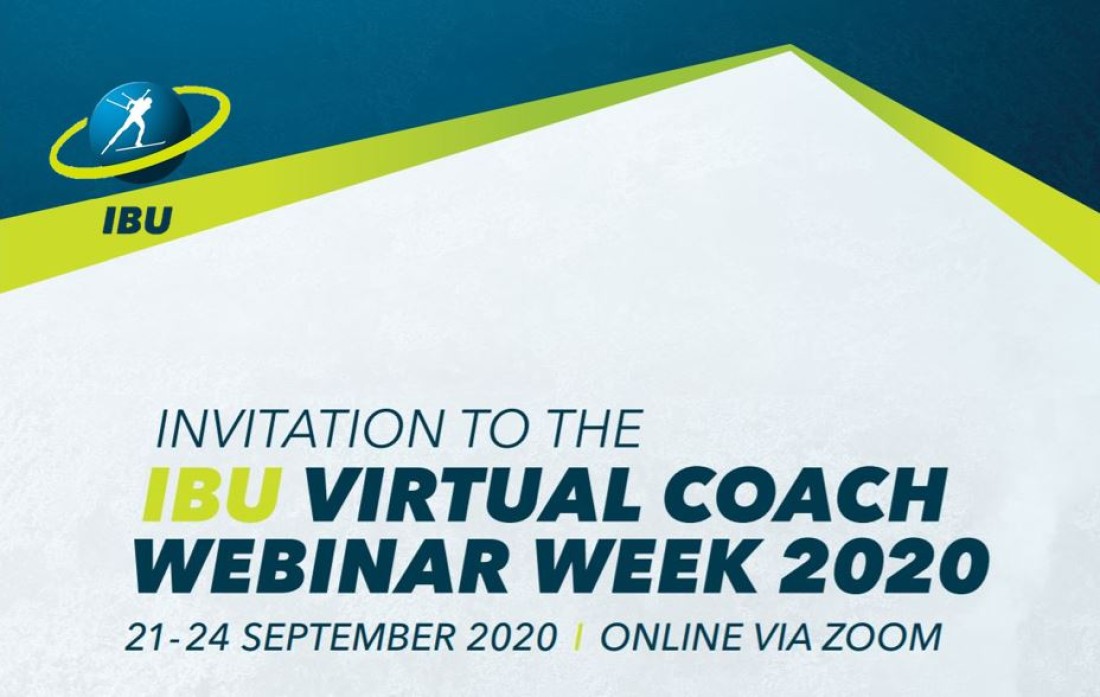 Международный союз биатлонистов (IBU), с 21 по 24 сентября будет проводить онлайн вебинар по вопросам развития молодежного и детского спорта.
