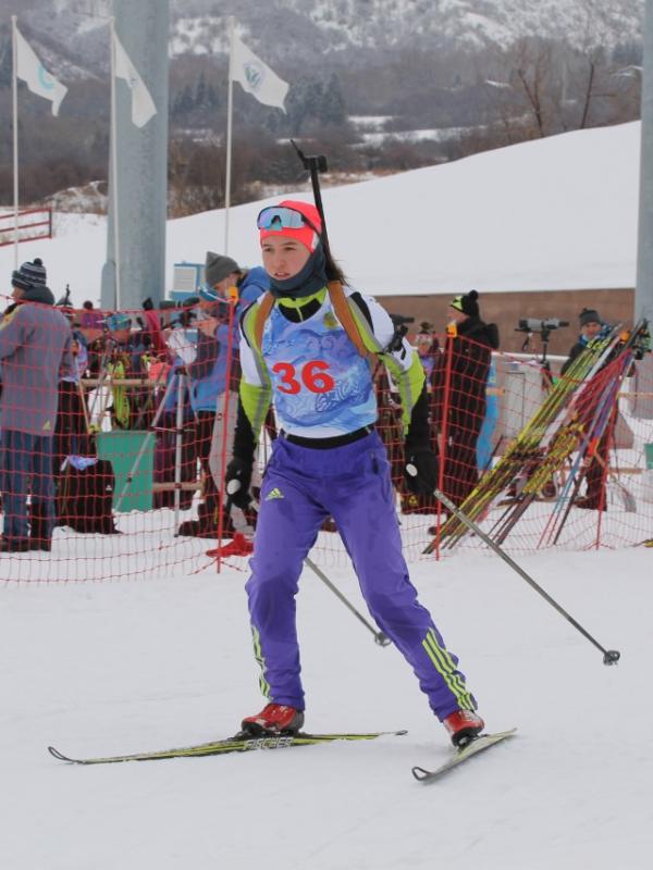 ҚР Жастар чемпионаты. Талғар қ. "Алатау" қысқы ойын түрлері кешенінде спринт жарысынан басталған биатлон бәйгесі