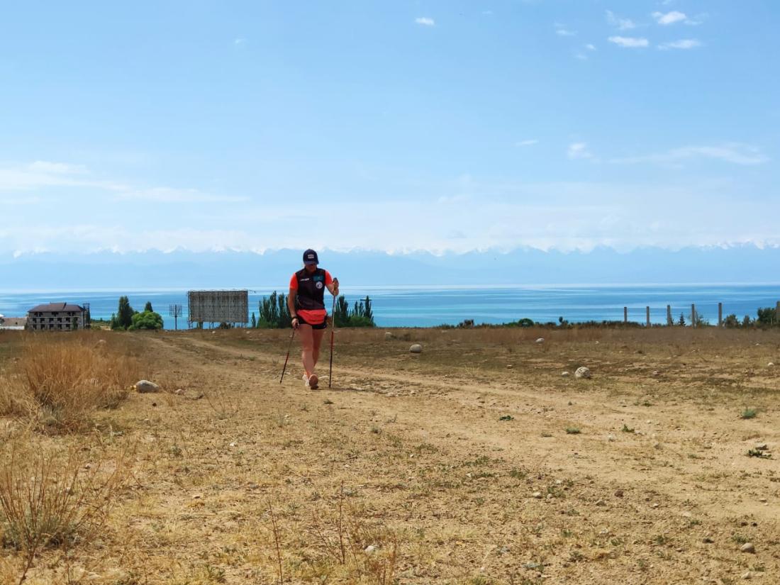 Сборы Национальной команды РК по биатлону в условиях среднегорья в Киргизии (Чолпон-Ата).