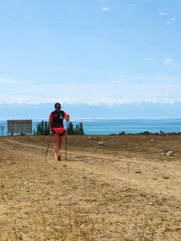 Сборы Национальной команды РК по биатлону в условиях среднегорья в Киргизии (Чолпон-Ата).