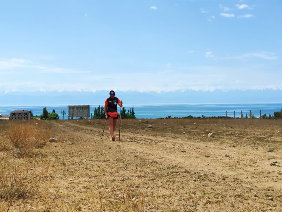 Сборы Национальной команды РК по биатлону в условиях среднегорья в Киргизии (Чолпон-Ата).