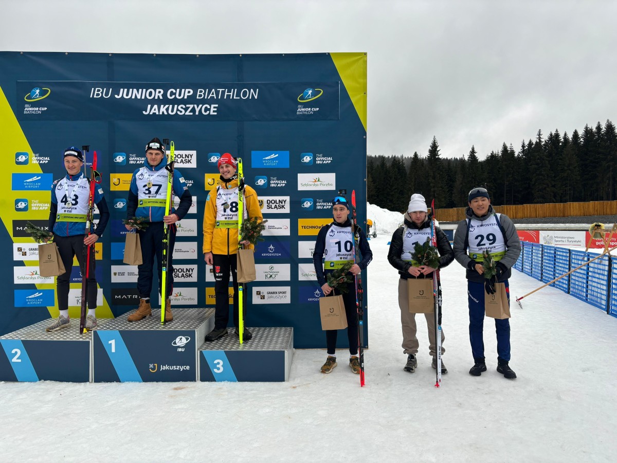 IBU Junior Cup: Kazakhstan Biathletes Finish in Top 5