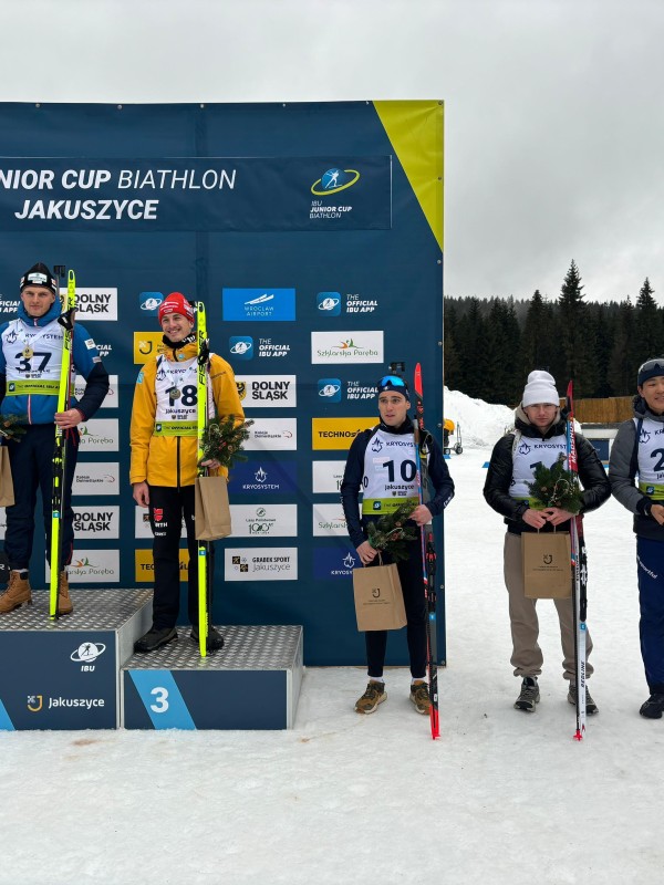 IBU Junior Cup: биатлоншылар үздіктер қатарында