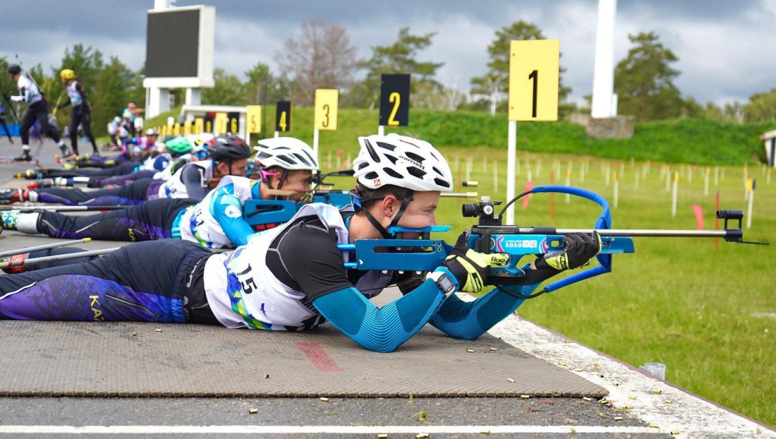 Kazakhstan's Summer Youth Biathlon Championship Has Begun