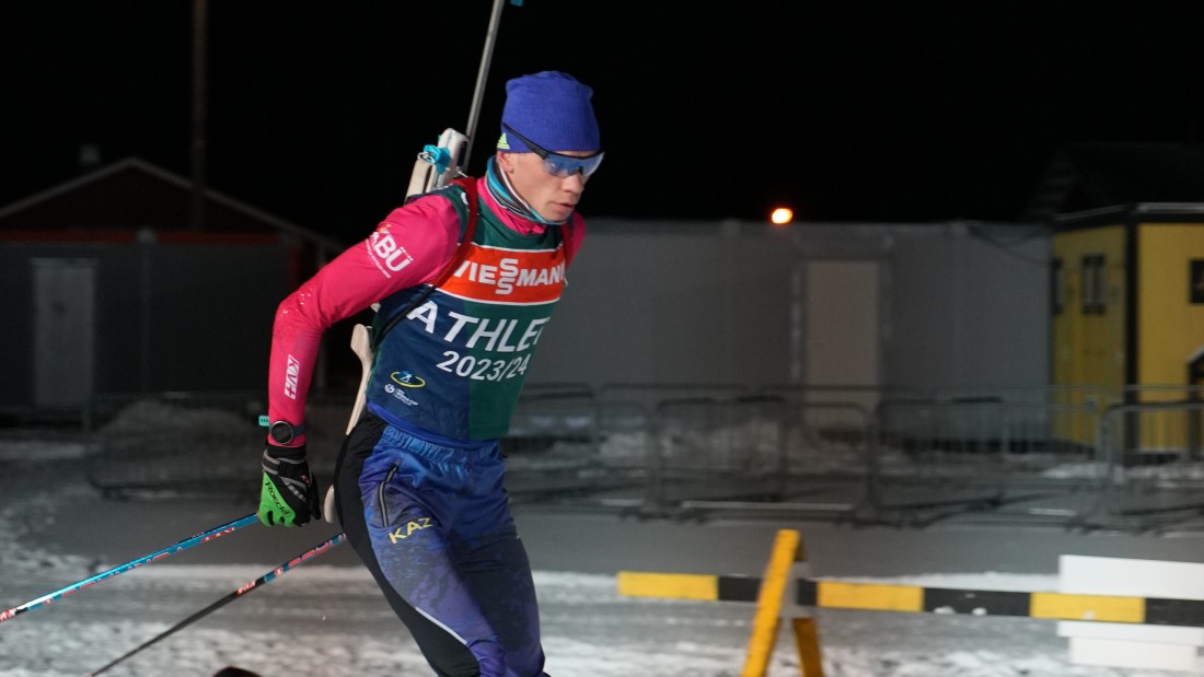 Казахстанская сборная по биатлону заняла 15-е место в эстафете на этапе Кубка мира в Хохфильцене