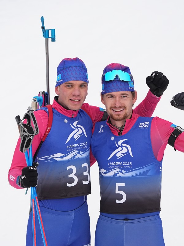 Биатлоншылардың Азиададағы Триумфы: бір күнде алтын және күміс жүлде!