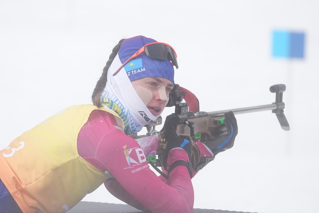 Казахстанские биатлонистки завоевали бронзу в эстафете Казахстанские биатлонистки завоевали бронзу в эстафете