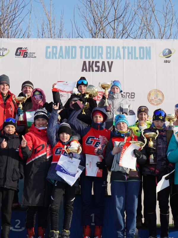 Второй этап второго сезона Grand Tour Biathlon стартовал в городе Аксай